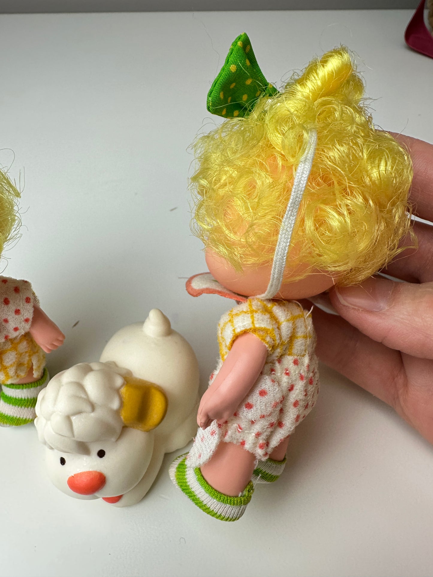 1983 Kenner Strawberry Shortcake Lem and Ada with Sugarwoofer Dolls