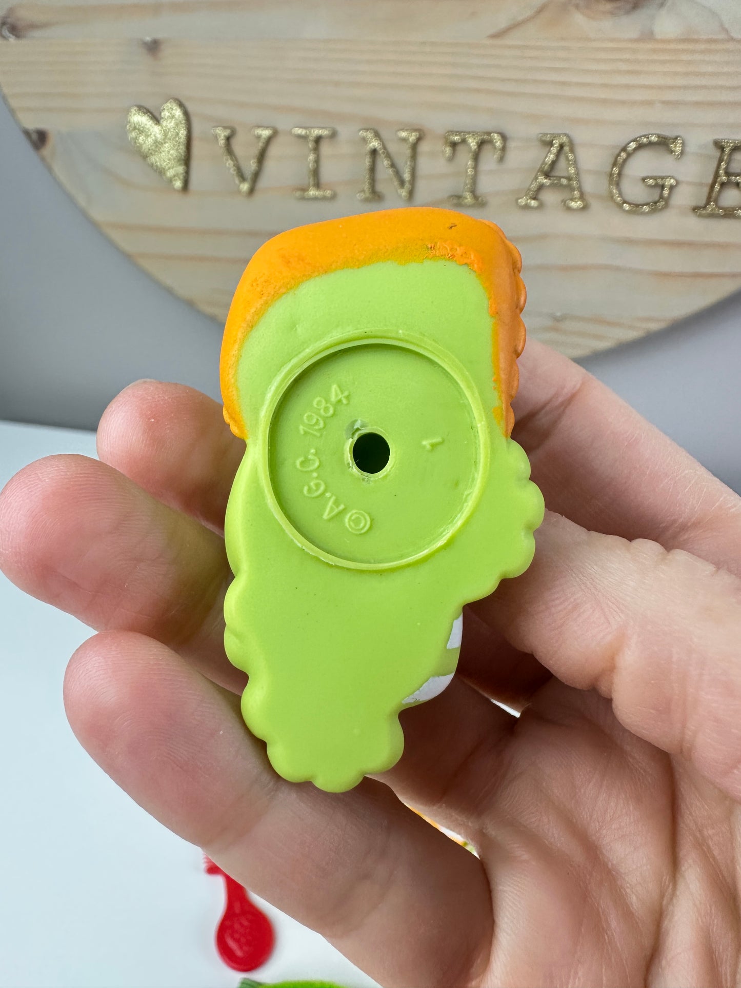 1984 Kenner Strawberry Shortcake Lemon Meringue with Frappe Sweet Sleeper Doll