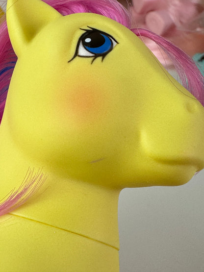 1980s Hasbro My Little Pony Big Brother Tex with Accessories