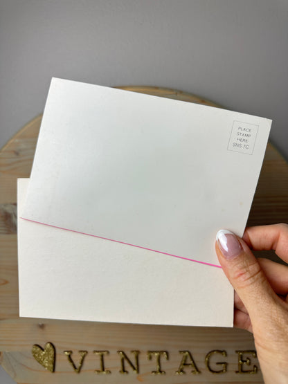 1980s AGC Strawberry Shortcake Blank Postcards Notecards with Stickers