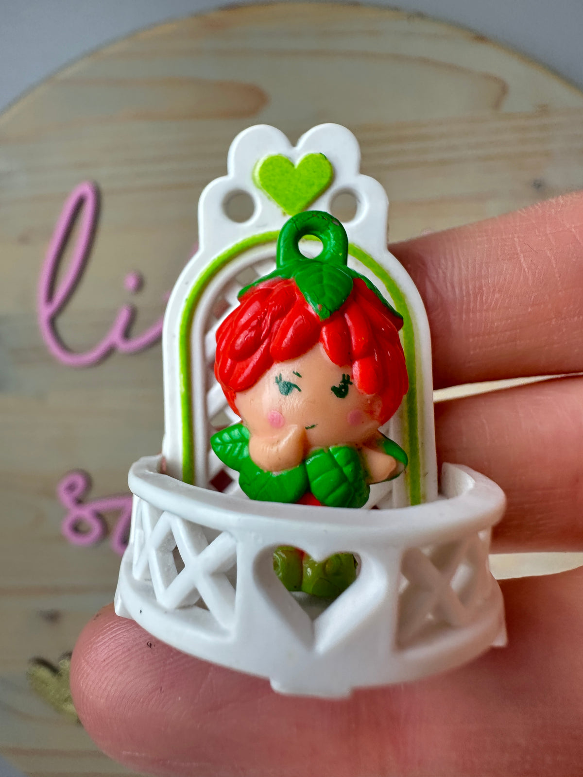 1980s Hasbro Charmkins Poison Ivy with Trellis