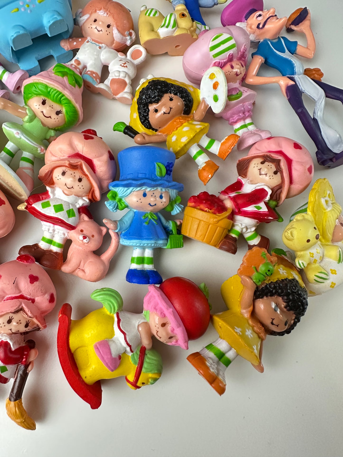 1980s Kenner Strawberry Shortcake Miniatures PVC Figures [Sold Separately]