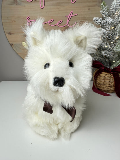 Russ Caress Soft Pets Westie Puppy Dog Plush with Tag