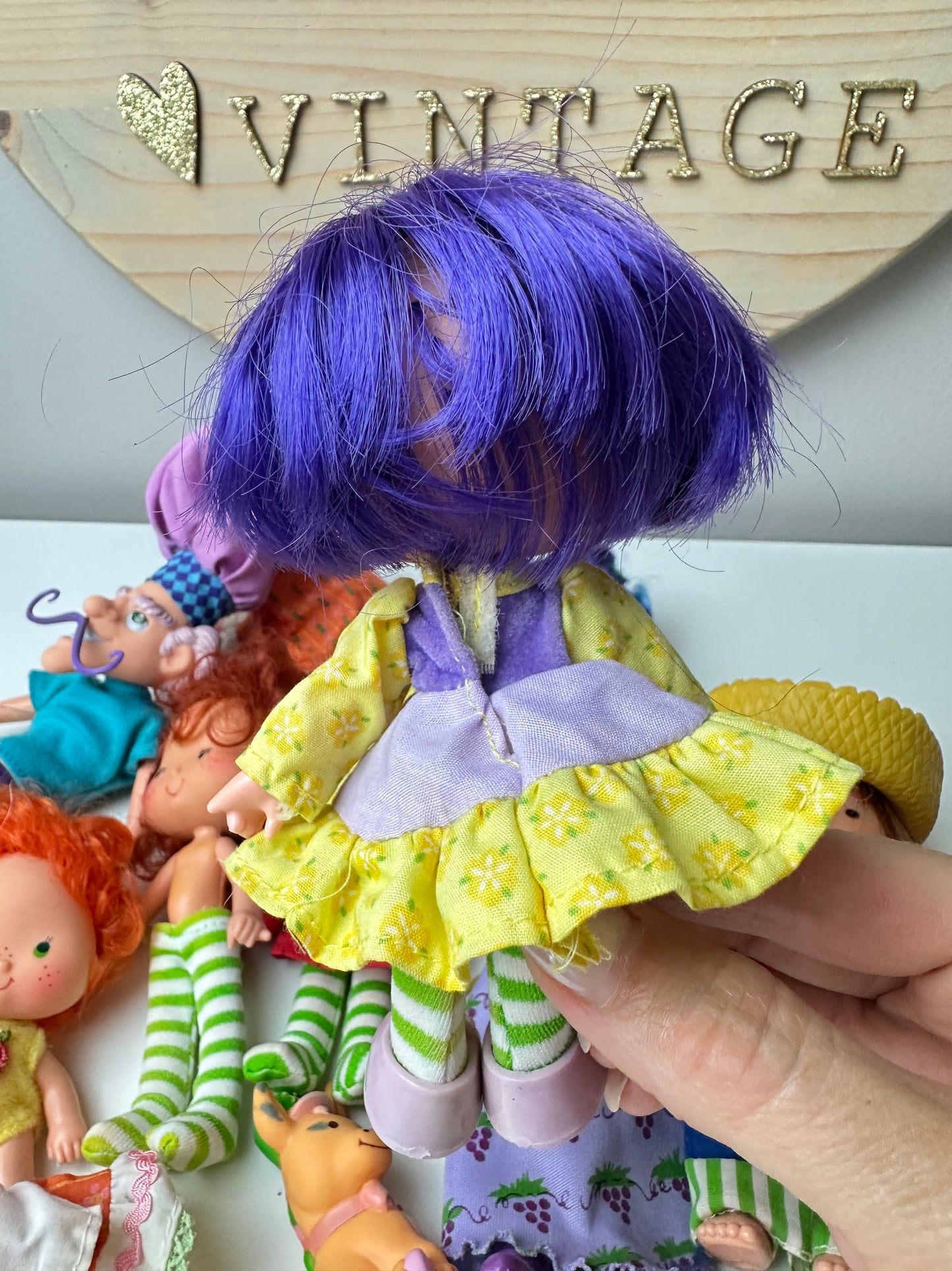 1980s Kenner Strawberry Shortcake Doll Lot