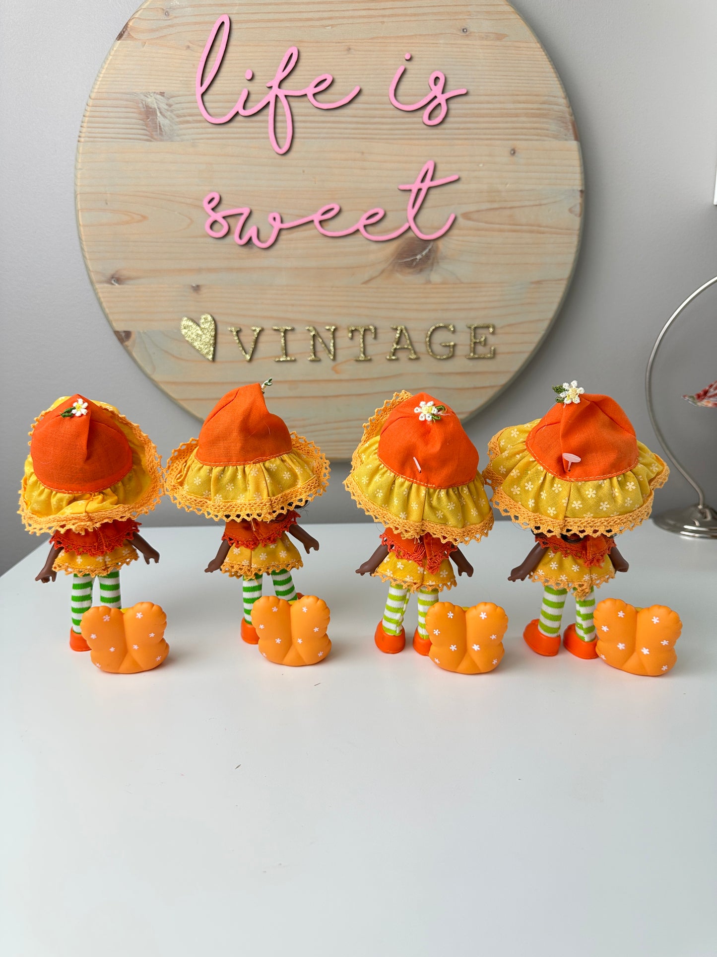 1982 Kenner Strawberry Shortcake Orange Blossom with Marmalade Dolls [Sold Separately]