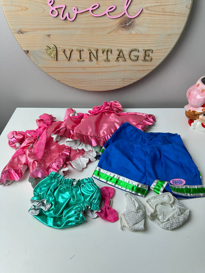 1980s Kenner Huggabunch Outfits Lot [Overstock, Unused]