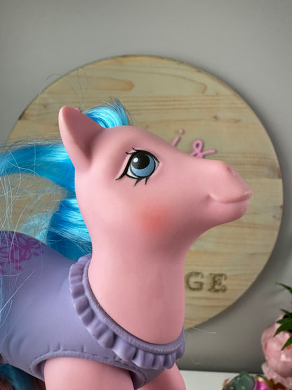 1989 Hasbro G1 My Little Pony Sweetsteps Ballerina Silky Slipper