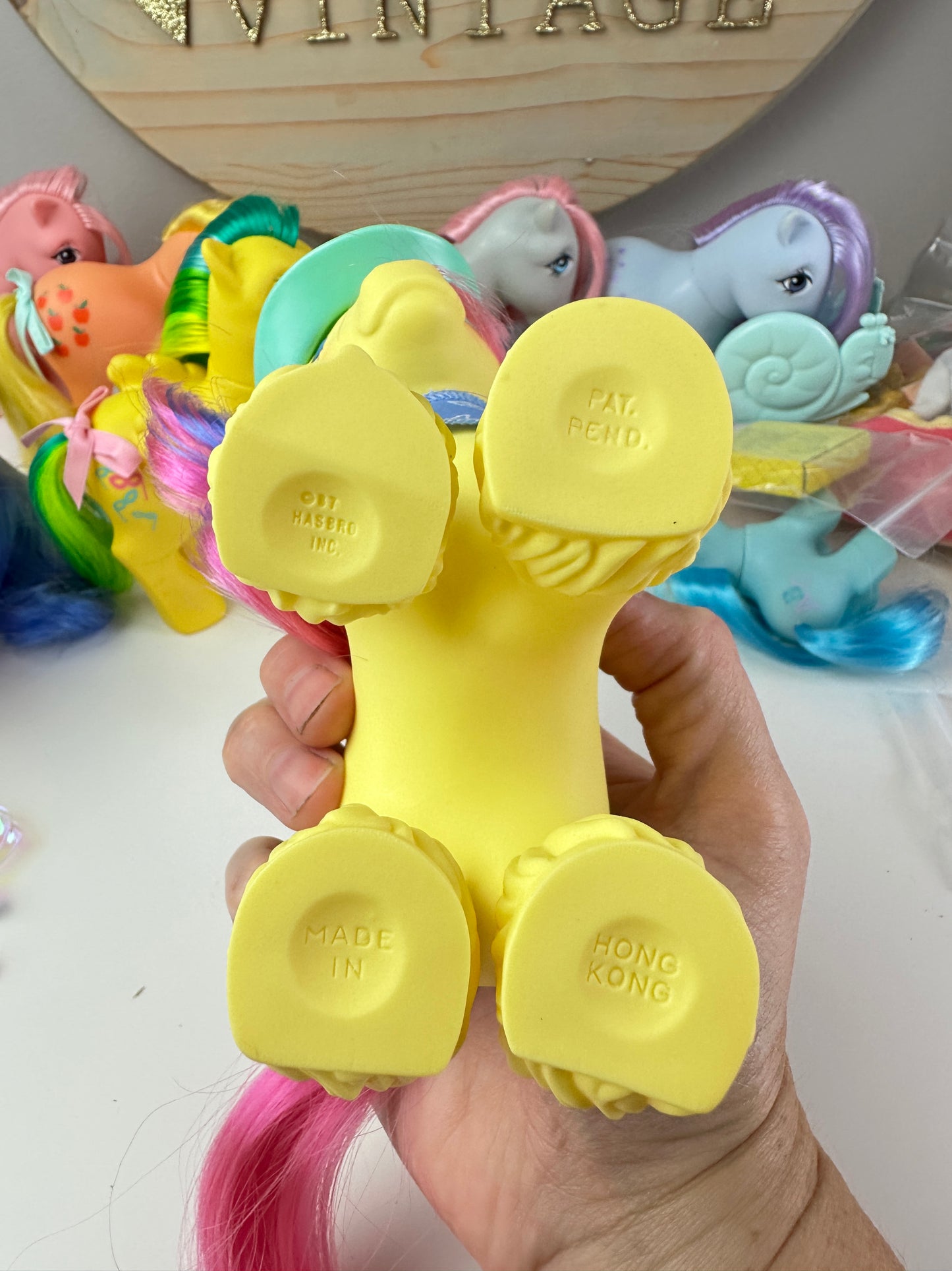 1980s Hasbro My Little Pony Big Brother Tex with Accessories