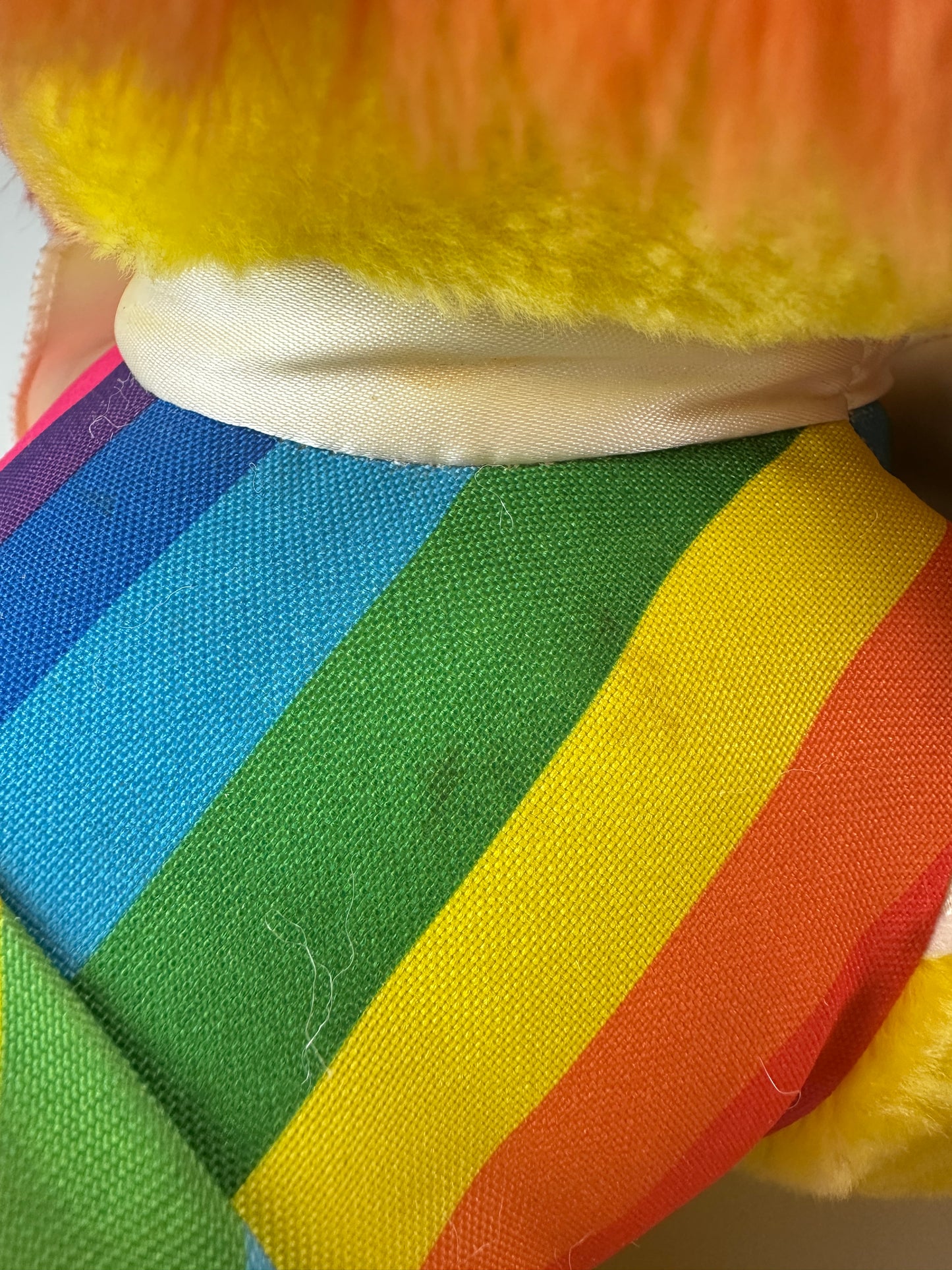 1983 Mattel Rainbow Brite Puppy Brite Plush Dog