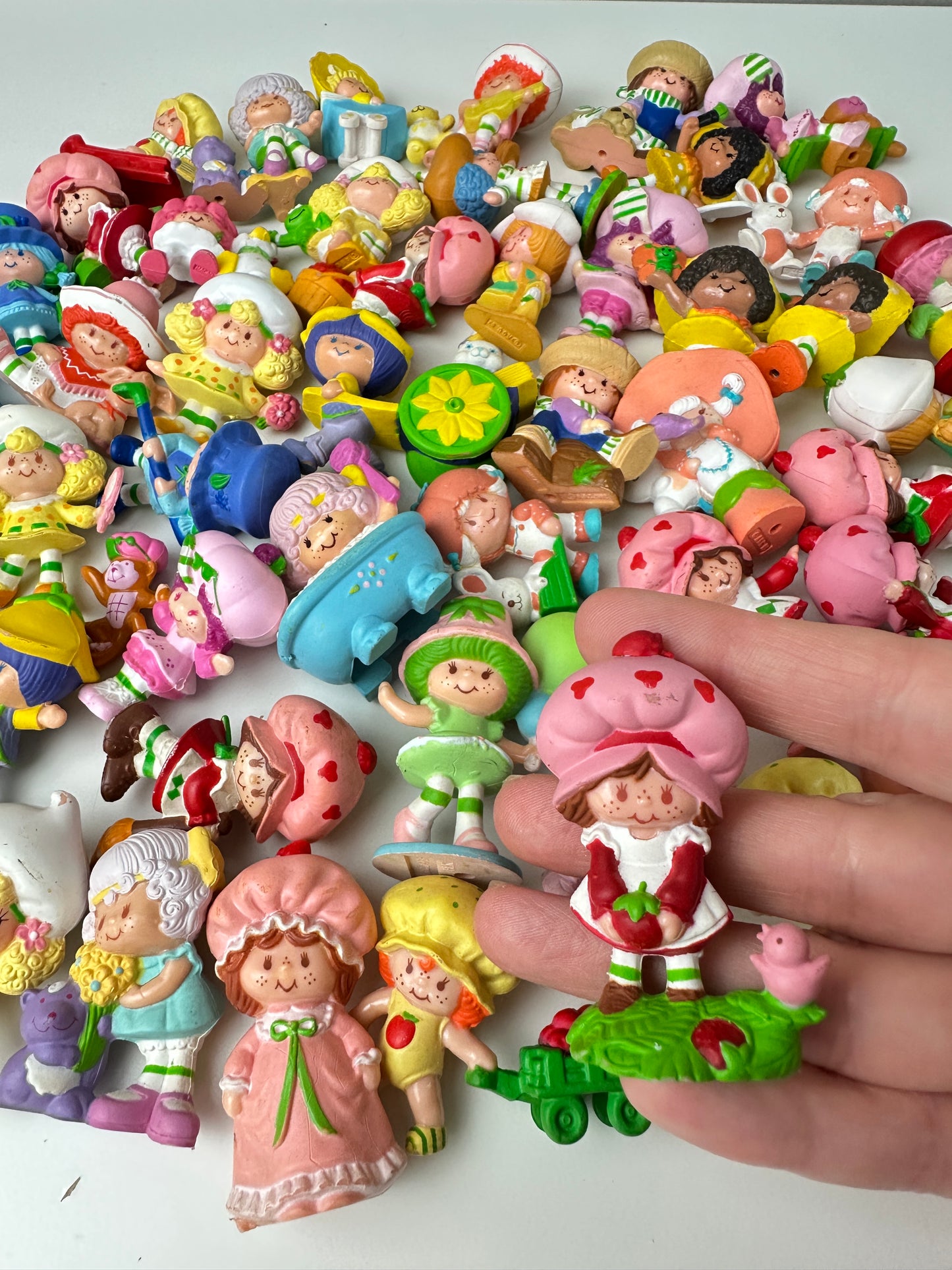 1980s Kenner Strawberry Shortcake Strawberryland Miniatures PVC Figures [Sold Separately]