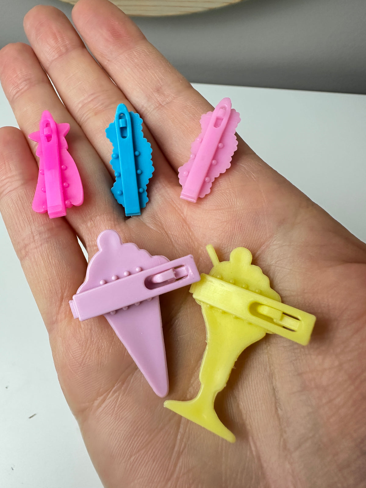 1980s Hasbro G1 My Little Pony Hair Clips Barrettes Accessories [Sold Separately]