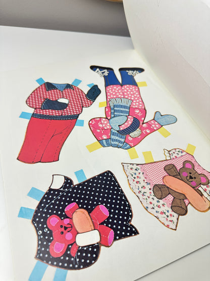 1980 Whitman Raggedy Ann and Andy Paperdoll Book Unused