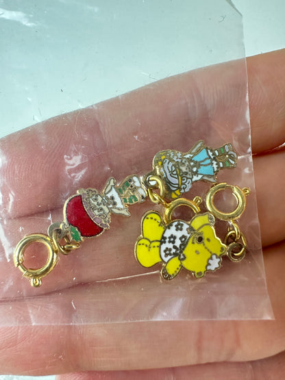 1980s Kenner Strawberry Shortcake Berry Points Charm Set of Three [Sealed] Promotional Mail-In Offer #3