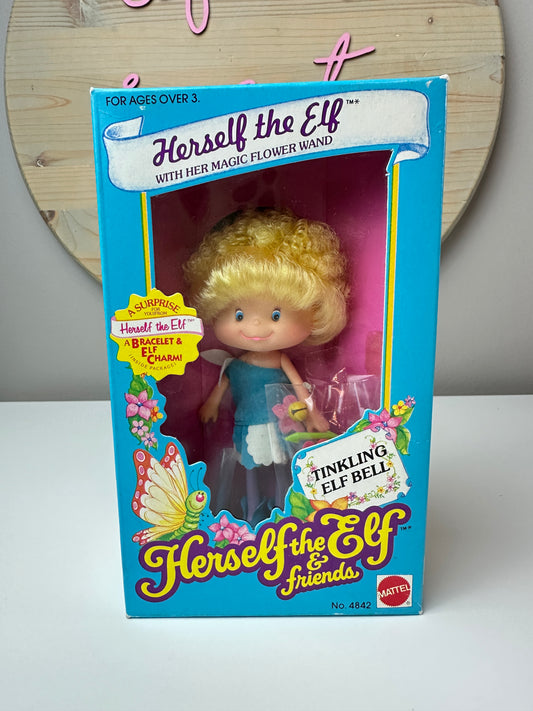 1982 Mattel Herself the Elf Doll Factory Sealed NRFB
