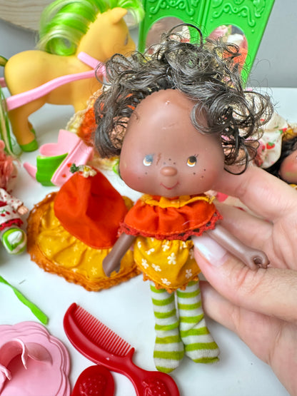 1980s Kenner Strawberry Shortcake Doll Lot [Damaged]