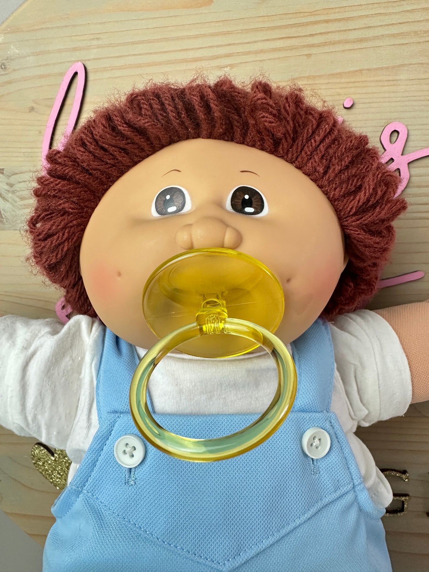 1980s Coleco Cabbage Patch Boy with Pacifier & Paperwork [Louis Dean]
