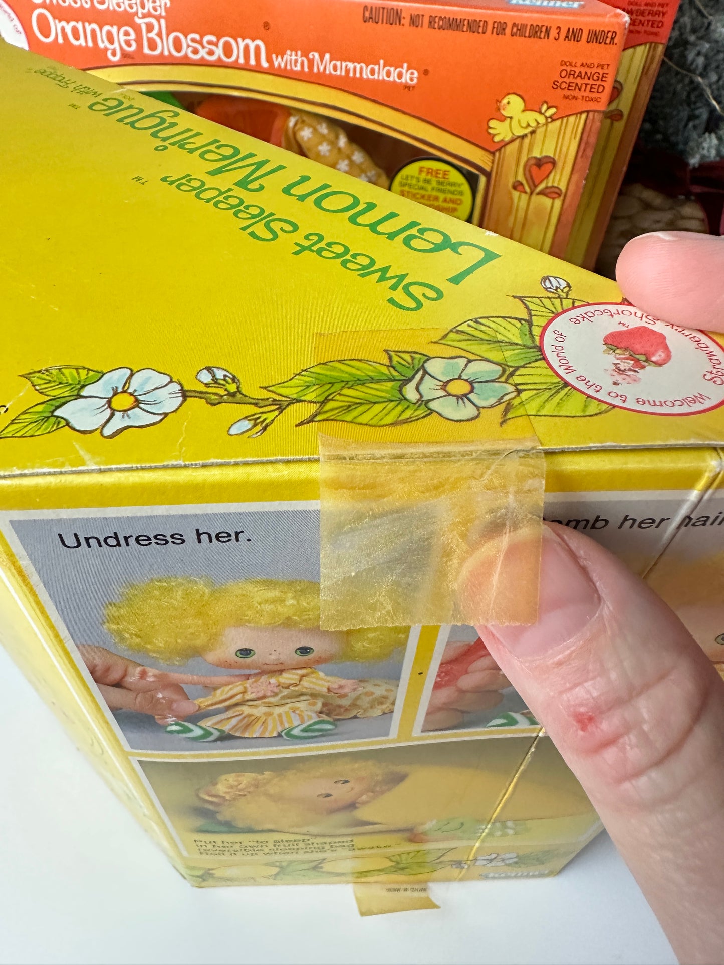 1984 Kenner Strawberry Shortcake Sweet Sleeper Dolls NRFB MIB [Sold Separately]