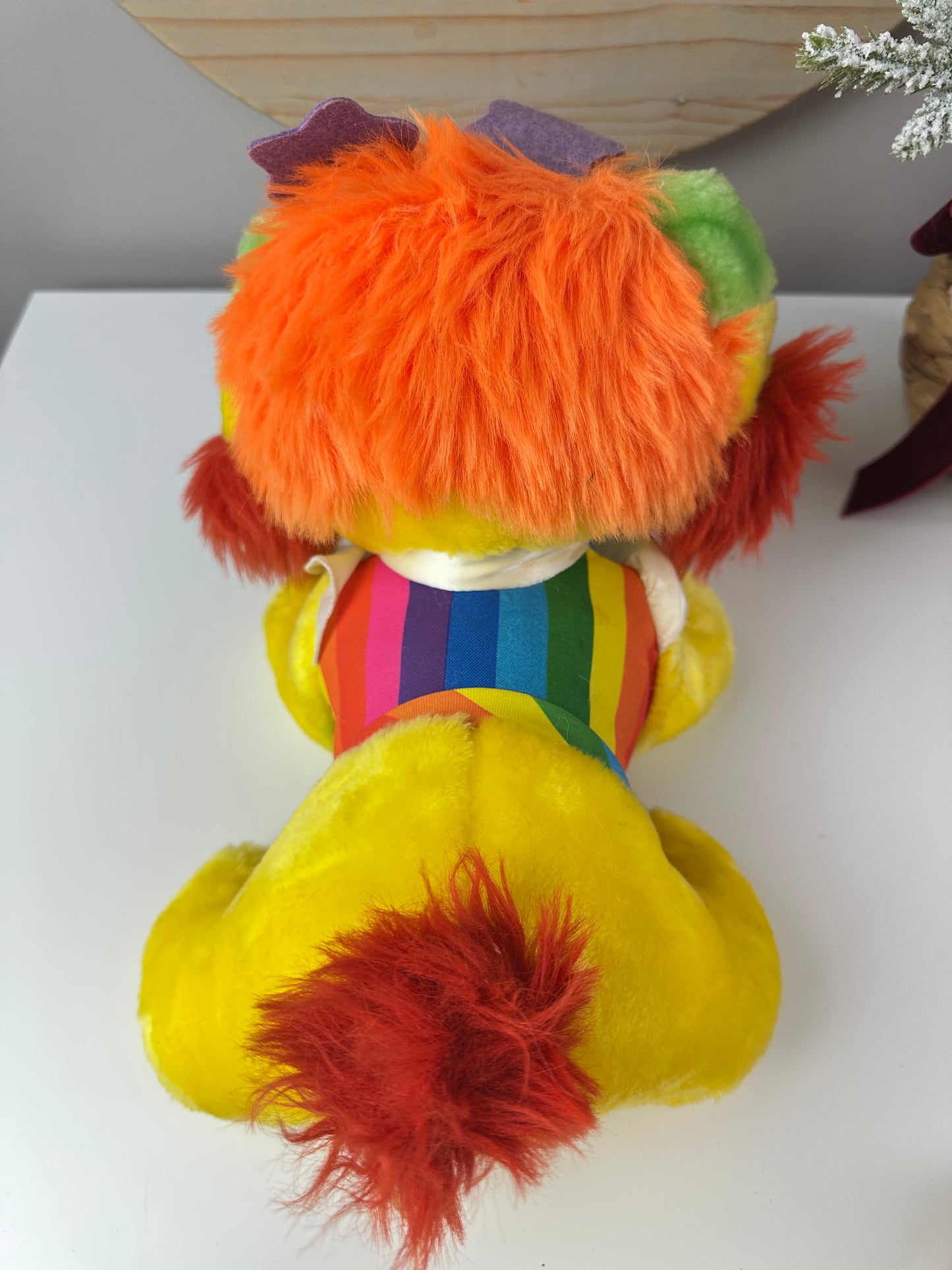 1983 Mattel Rainbow Brite Puppy Brite Plush Dog