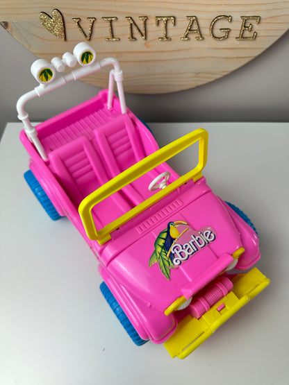 1980s Mattel Island Fun Barbie Jeep