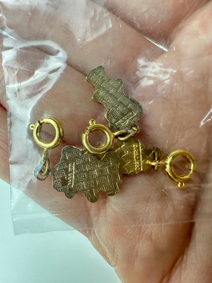 1980s Kenner Strawberry Shortcake Berry Points Charm Set of Three [Sealed] Promotional Mail-In Offer #3