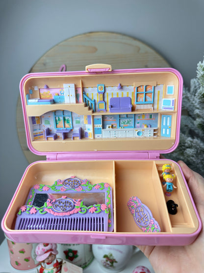 1990 Bluebird Toys Polly Pocket Pretty Hair Playset