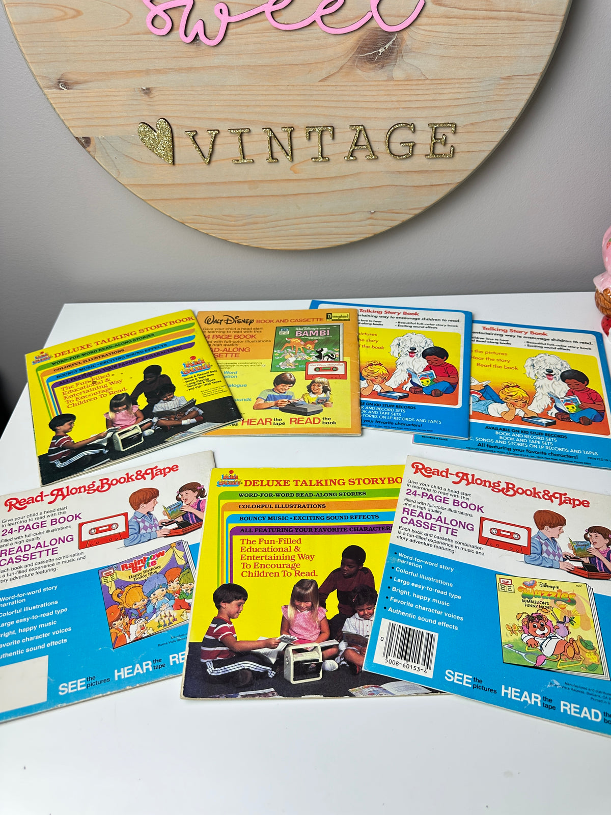 1980s Cartoon Books - Popples, My Little Pony, Poochie, & More (Missing Records & Tapes)