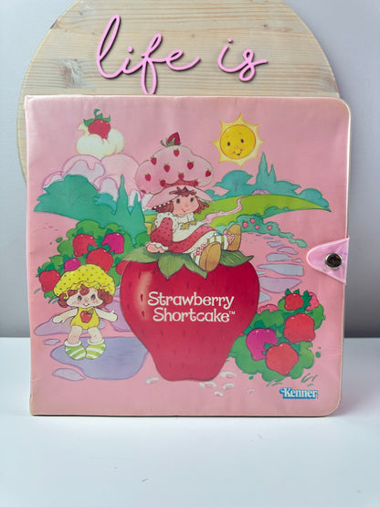 1984 Kenner Strawberry Shortcake Storybook Carrying Case