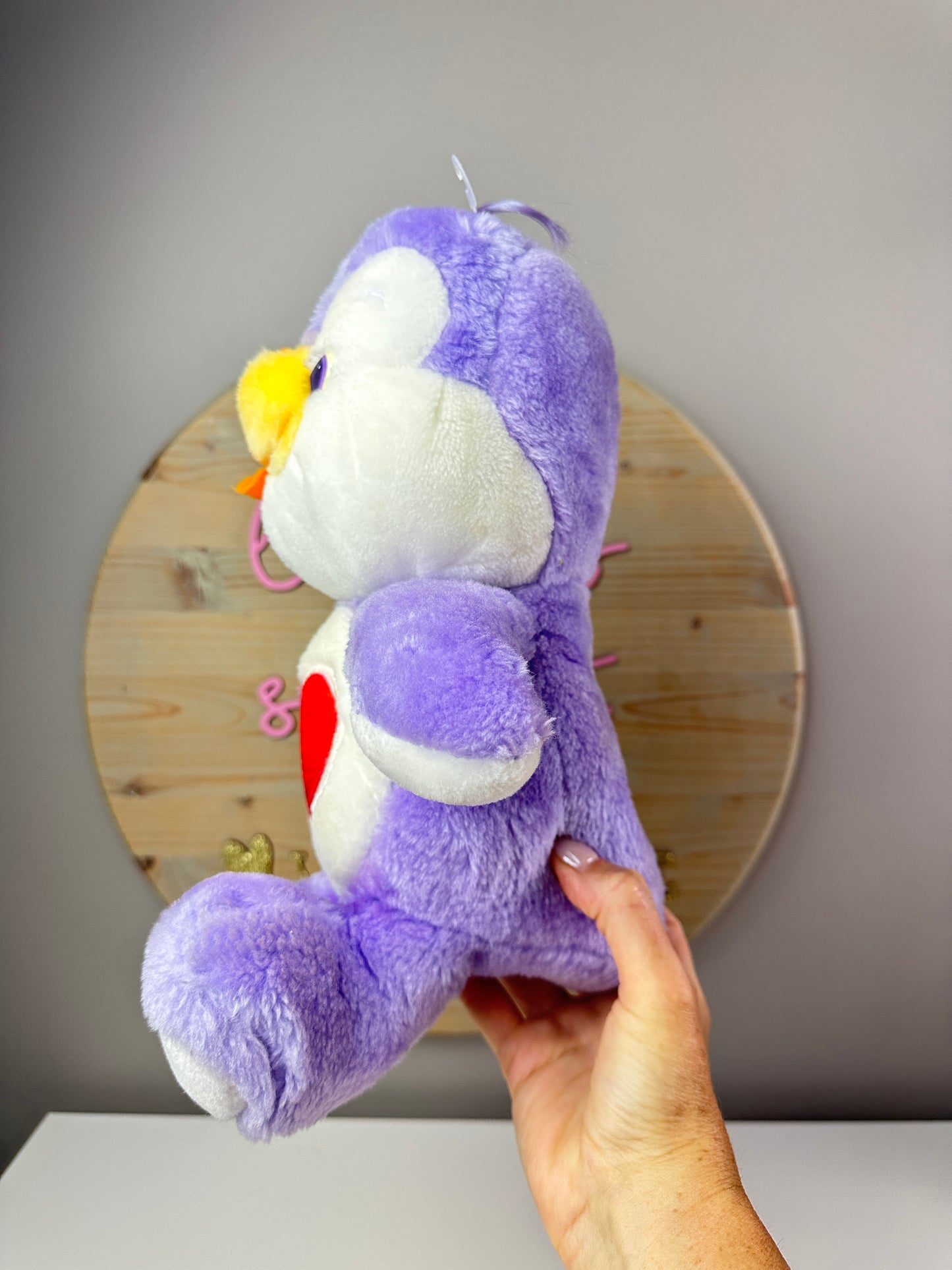 1983 Kenner Care Bears Cousins Cozyheart Penguin Plush