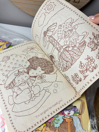 1980s AGC Strawberry Shortcake Coloring Book [Used]