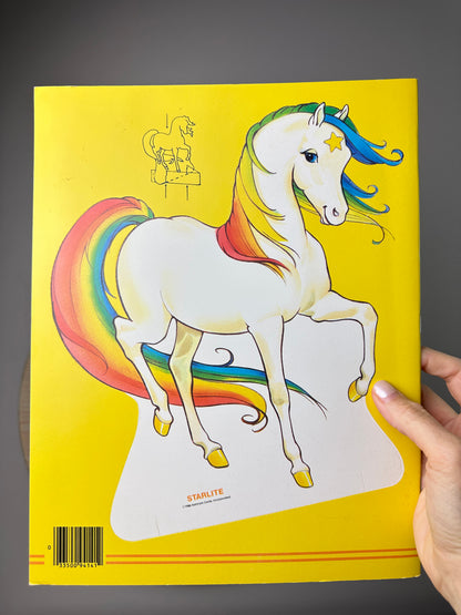 1980s Golden Rainbow Brite Paperdoll Book Unused
