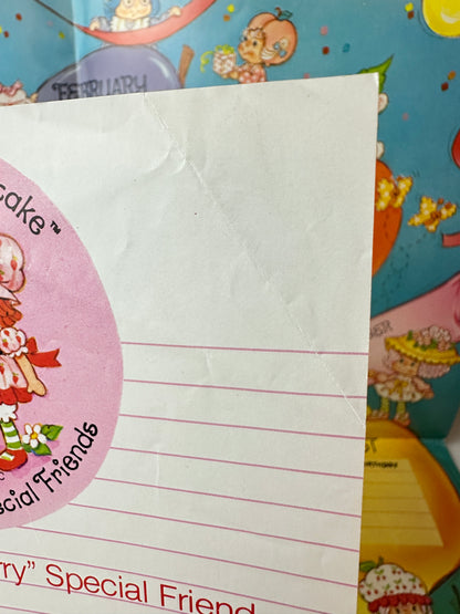 1984 Kenner Strawberry Shortcake Berry Special Friends Club Poster Set #1 [Mail-in Offer]