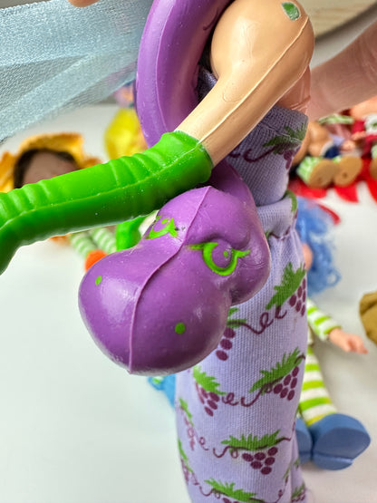 1982 Kenner Strawberry Shortcake Sour Grapes with Dregs Doll