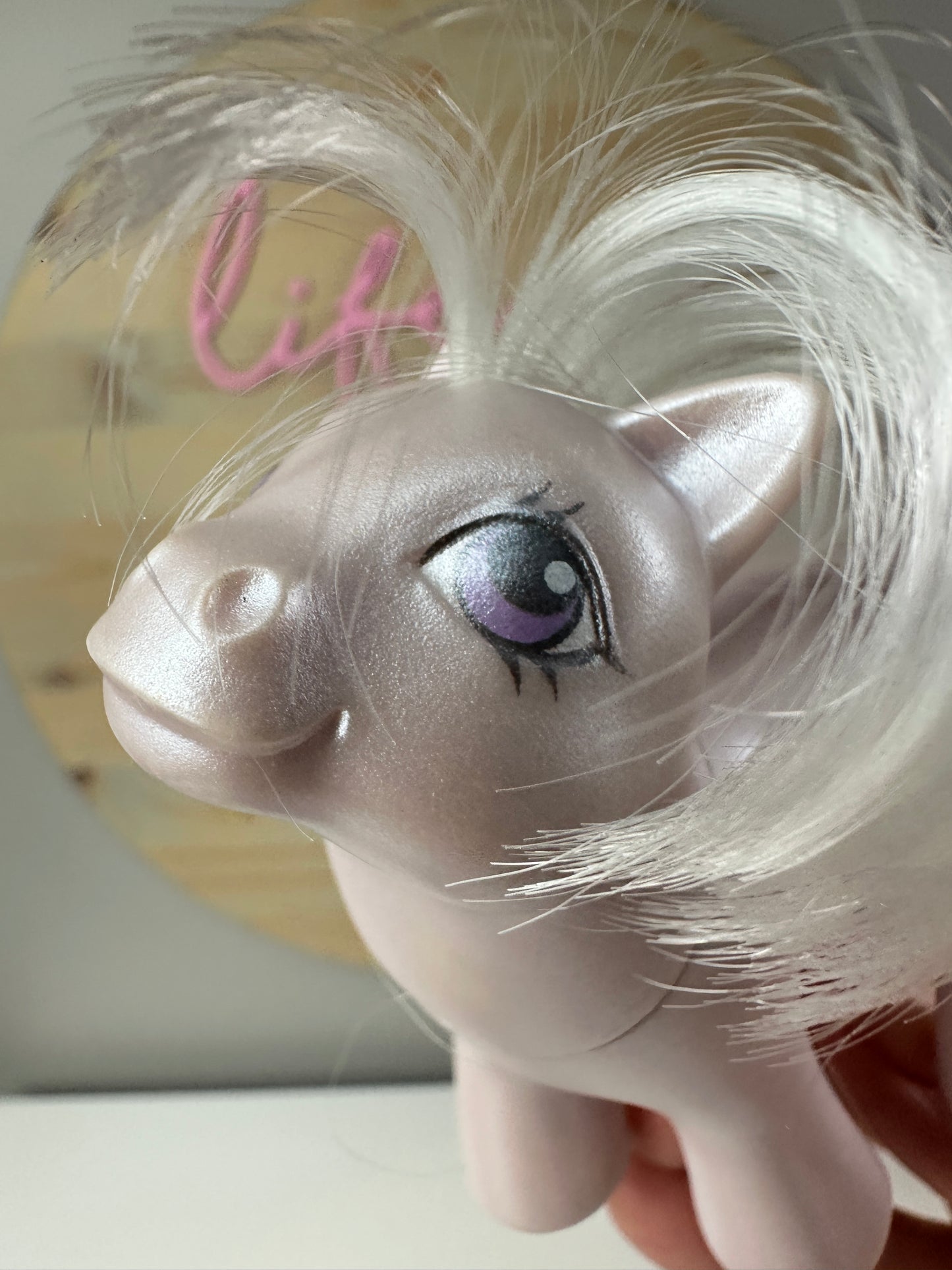 1980s Hasbro G1 My Little Pony Pearlized Baby Blossom [Mail-In]