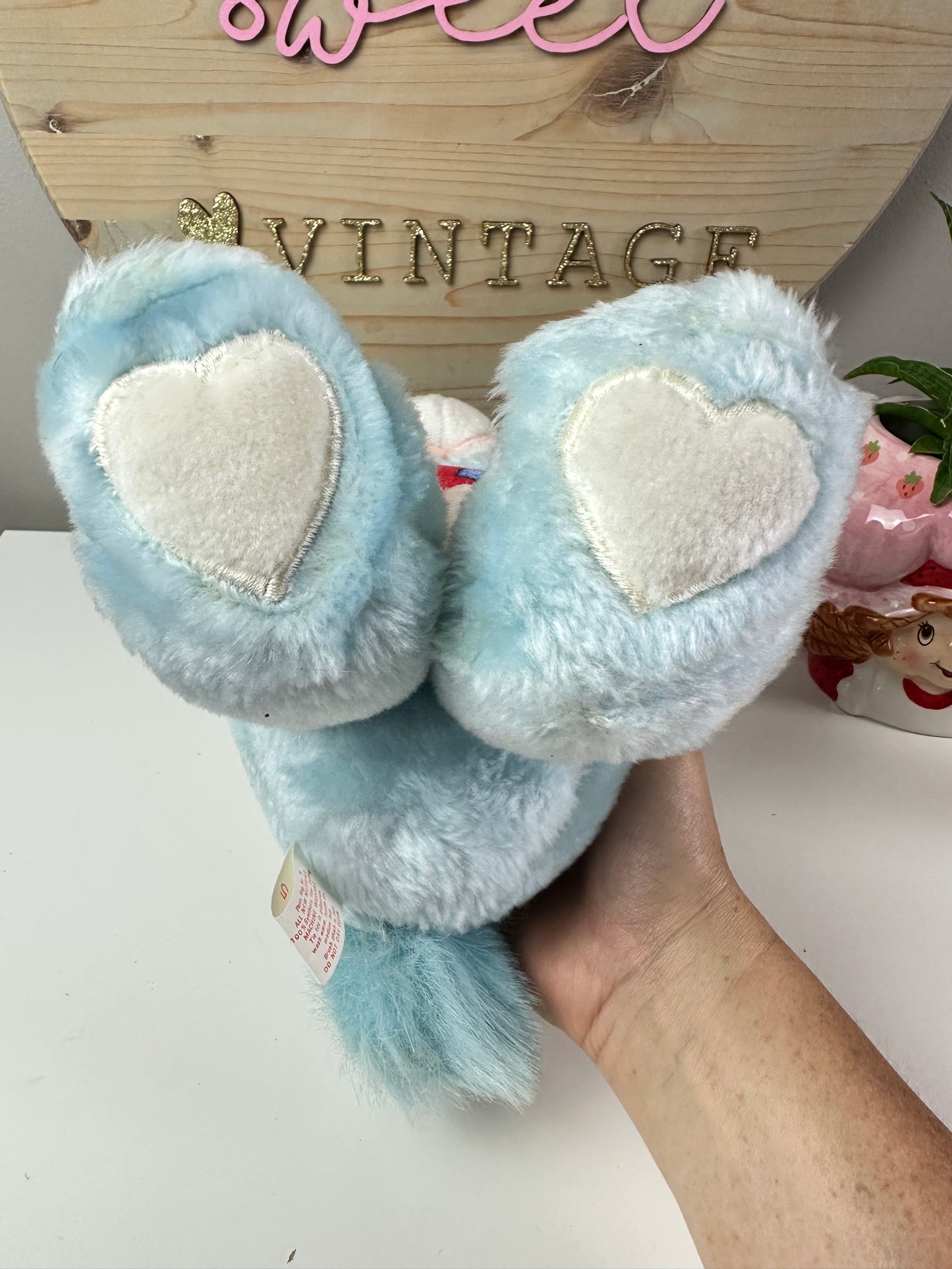 1984 American Greetings Kenner Care Bear Cousin Swiftheart Rabbit