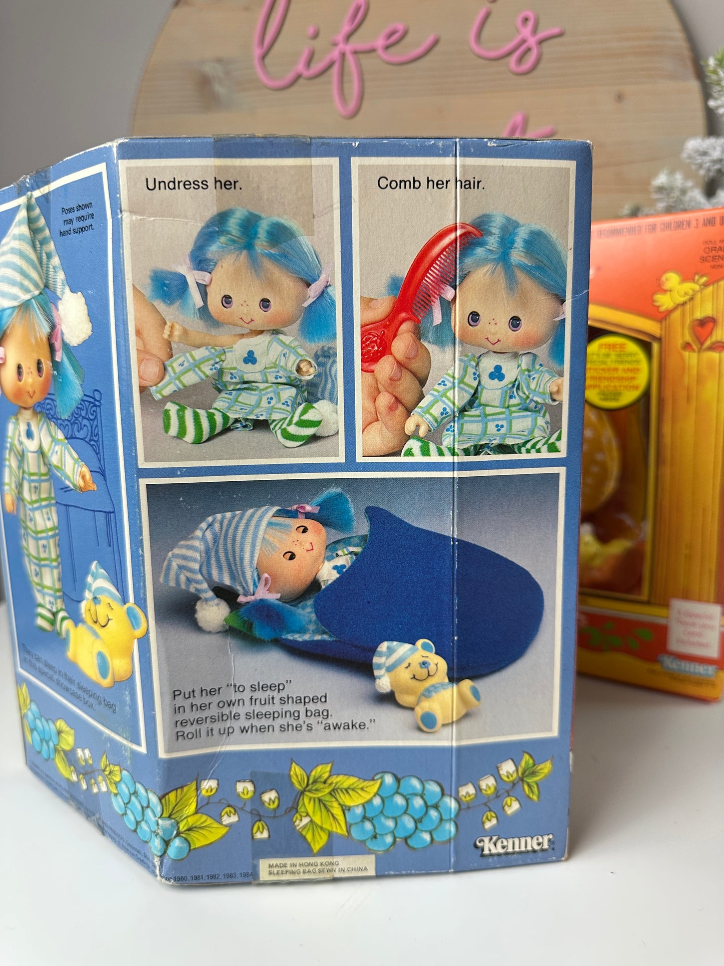 1984 Kenner Strawberry Shortcake Sweet Sleeper Dolls NRFB MIB [Sold Separately]