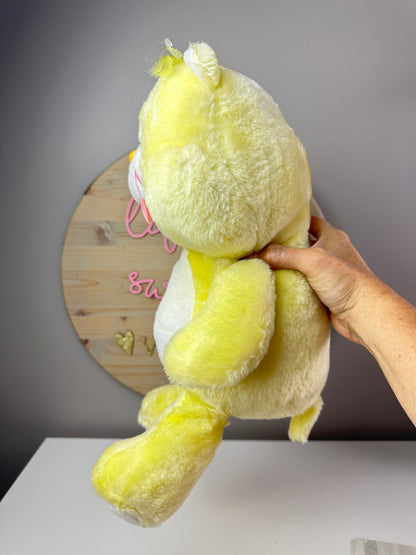 1983 Kenner Care Bears Large 18" Birthday Bear Plush