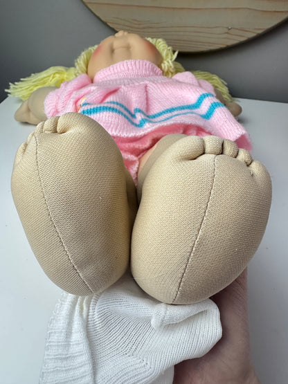 1980s Coleco Cabbage Patch Girl [Blonde Pigtails Blue Eyes]