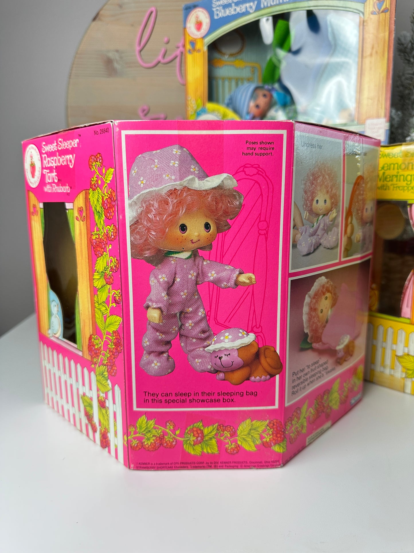 1984 Kenner Strawberry Shortcake Sweet Sleeper Dolls NRFB MIB [Sold Separately]