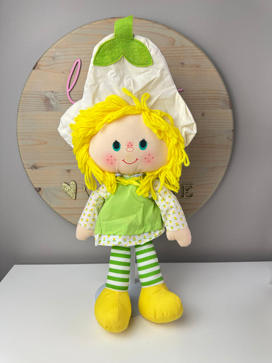 1984 Kenner Strawberry Shortcake Mint Tulip Rag Doll *Berry Vault*