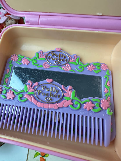 1990 Bluebird Toys Polly Pocket Pretty Hair Playset