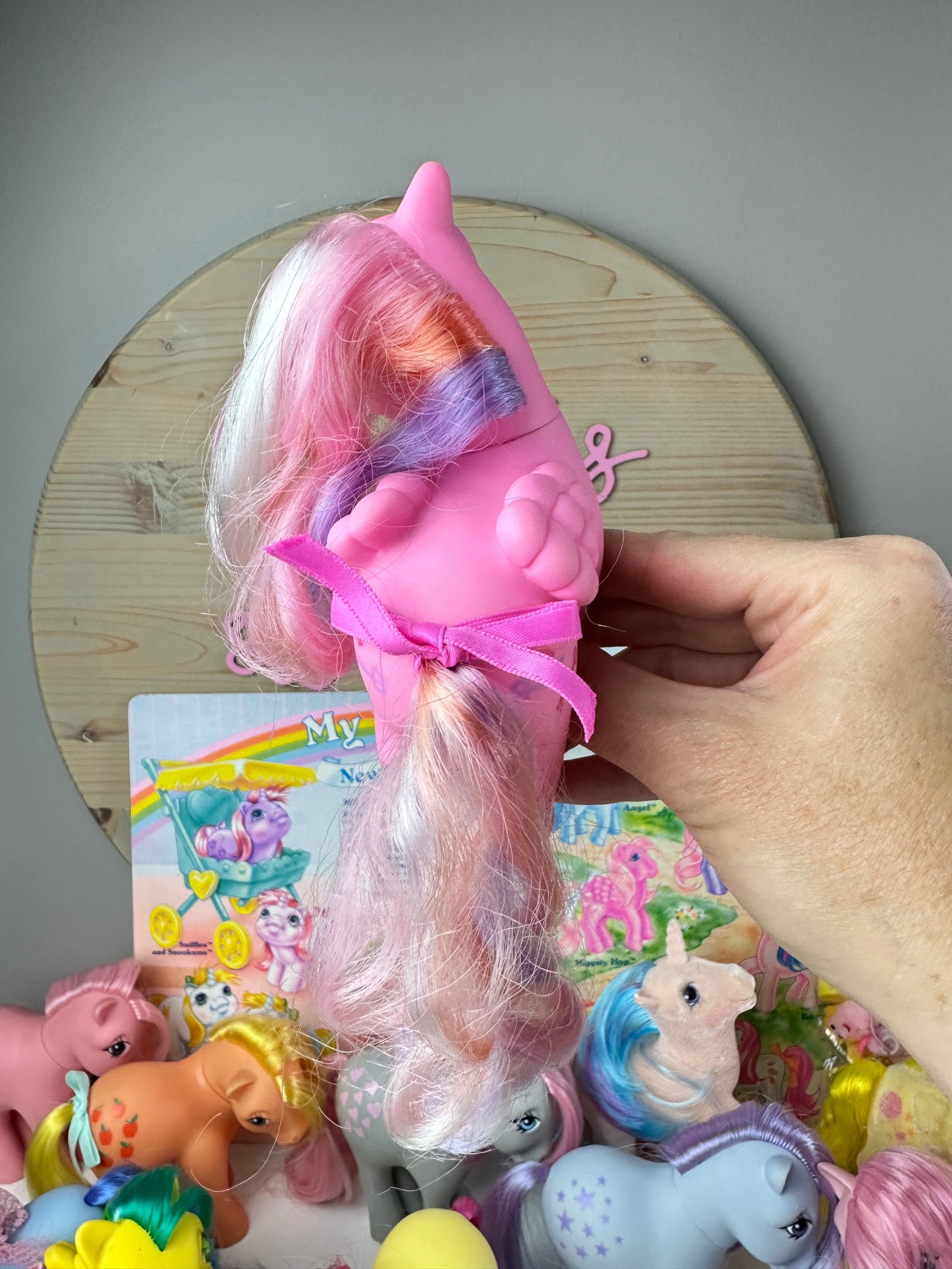 1980s Hasbro My Little Pony Twinkle Eye Locket with Accessories