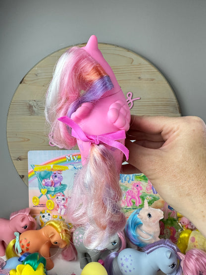1980s Hasbro My Little Pony Twinkle Eye Locket with Accessories