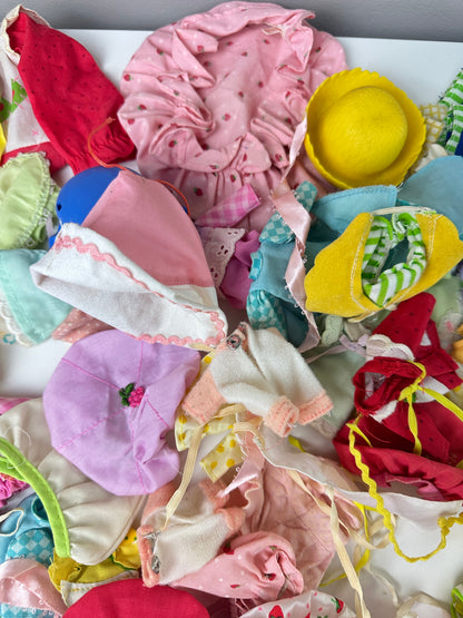 1980-1983 Kenner Strawberry Shortcake Doll Clothes Lot [70+ pieces]