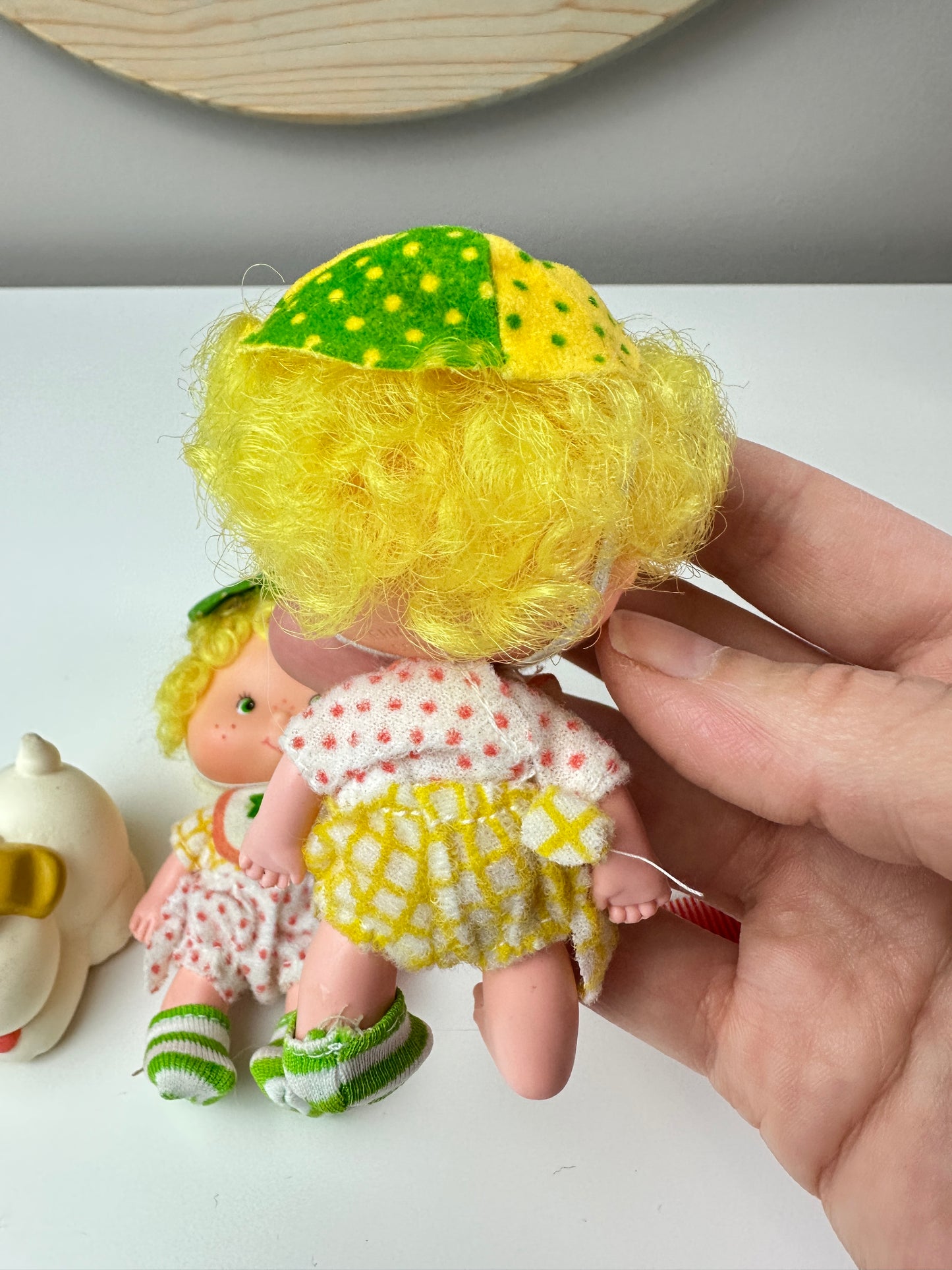 1983 Kenner Strawberry Shortcake Lem and Ada with Sugarwoofer Dolls