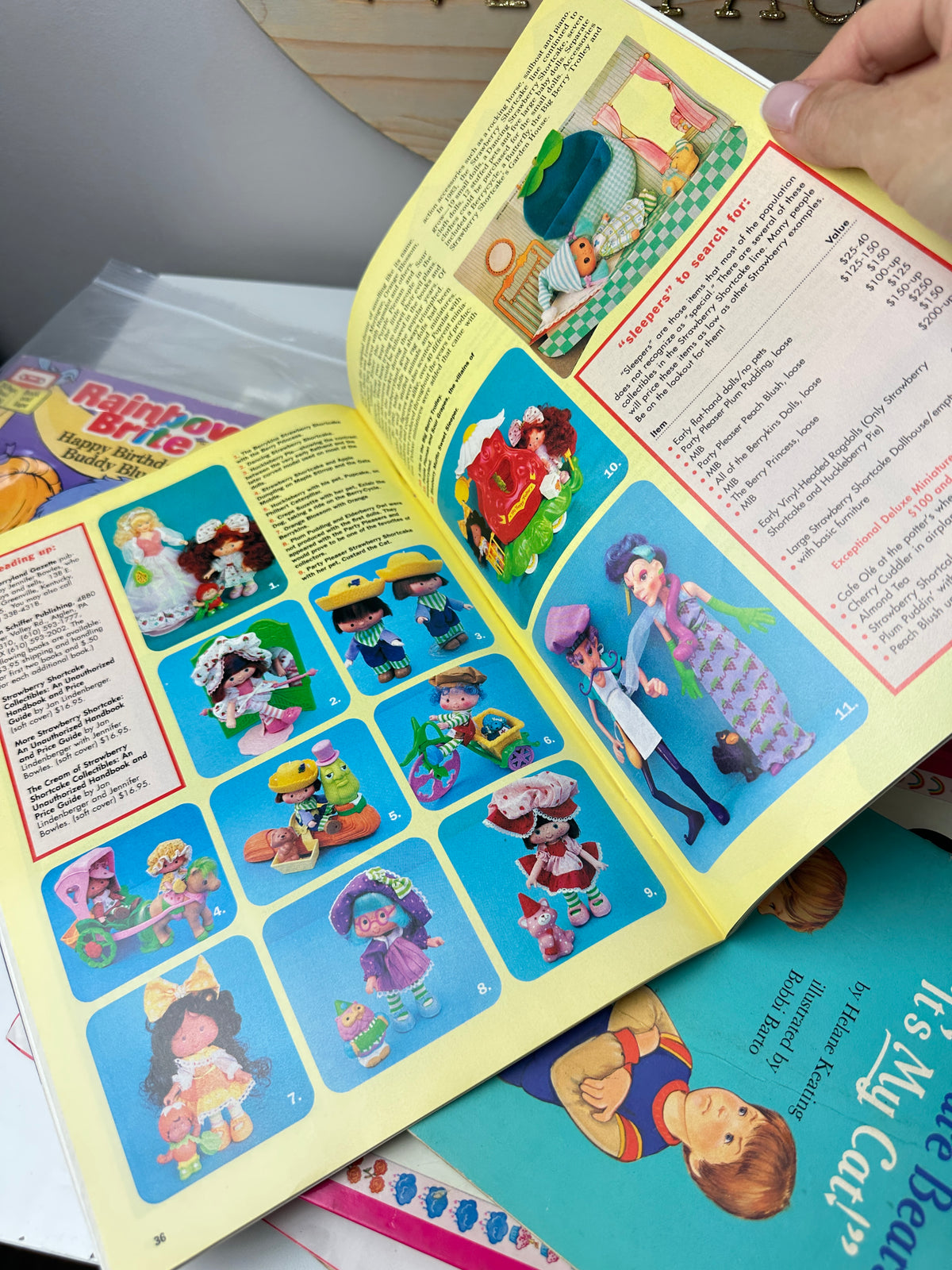 2000 Y2K Collectibles Magazine featuring Strawberry Shortcake article