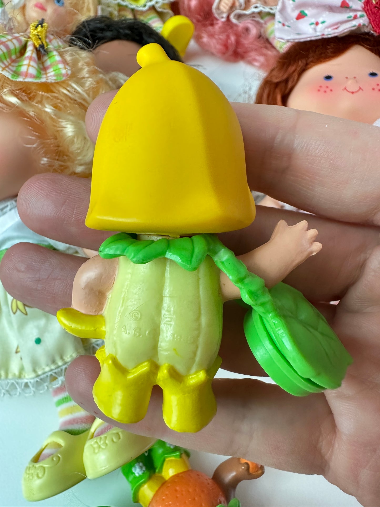 1985 Kenner Strawberry Shortcake COMPLETE Berrykin Doll Collection *Berry Vault*
