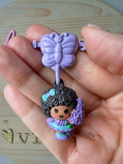 1980s Hasbro Charmkins Hyacinthia with Clip