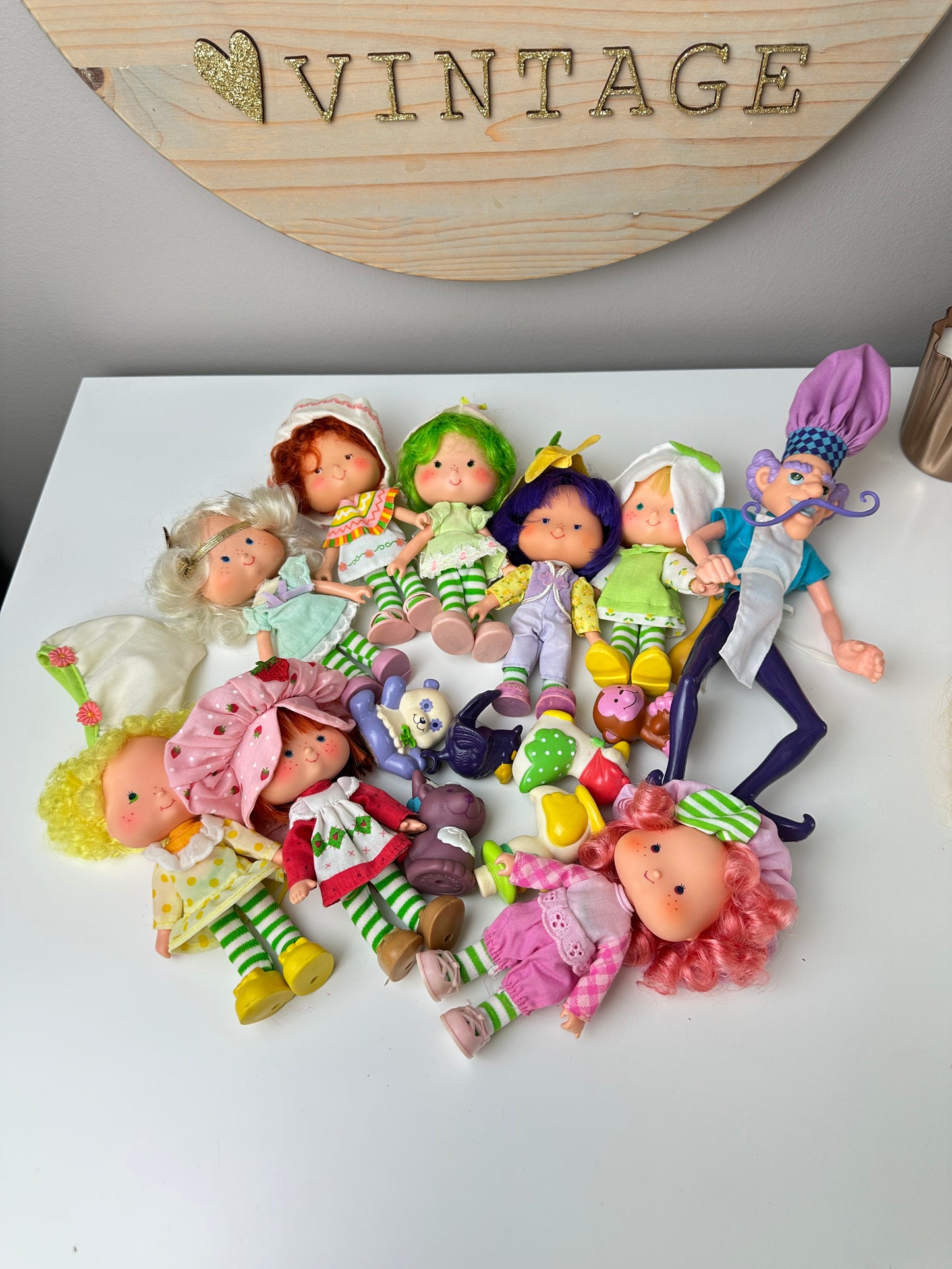 1980s Kenner Strawberry Shortcake Dolls [Sold Separately]