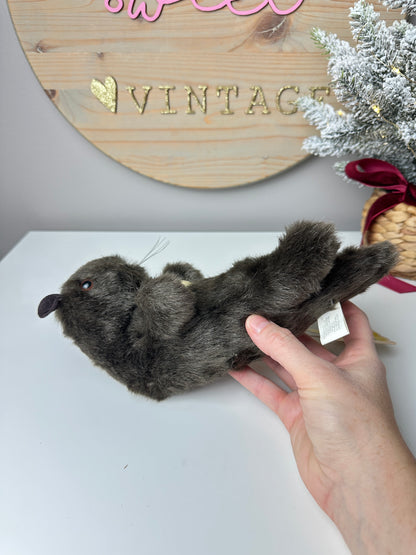 Dakin Bean Bags Seamore Otter with Shell Plush