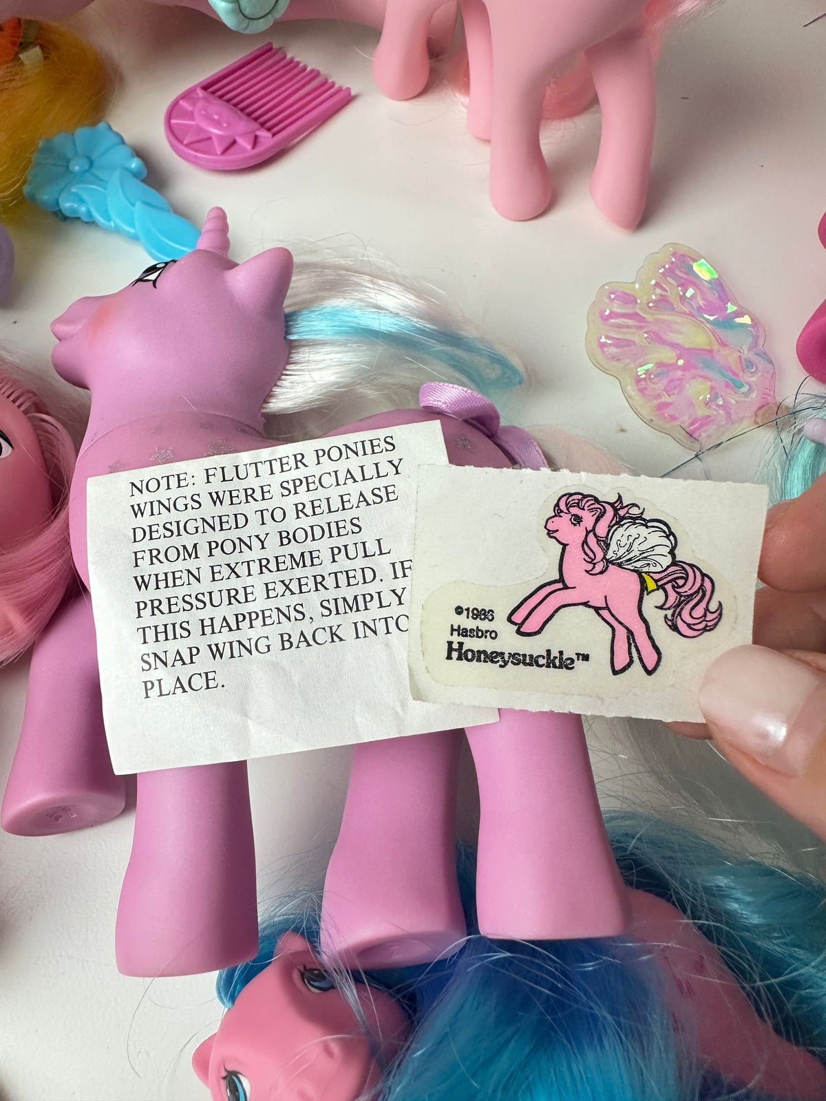 1980s G1 My Little Pony Lot with Accessories & Guide *Berry Vault*